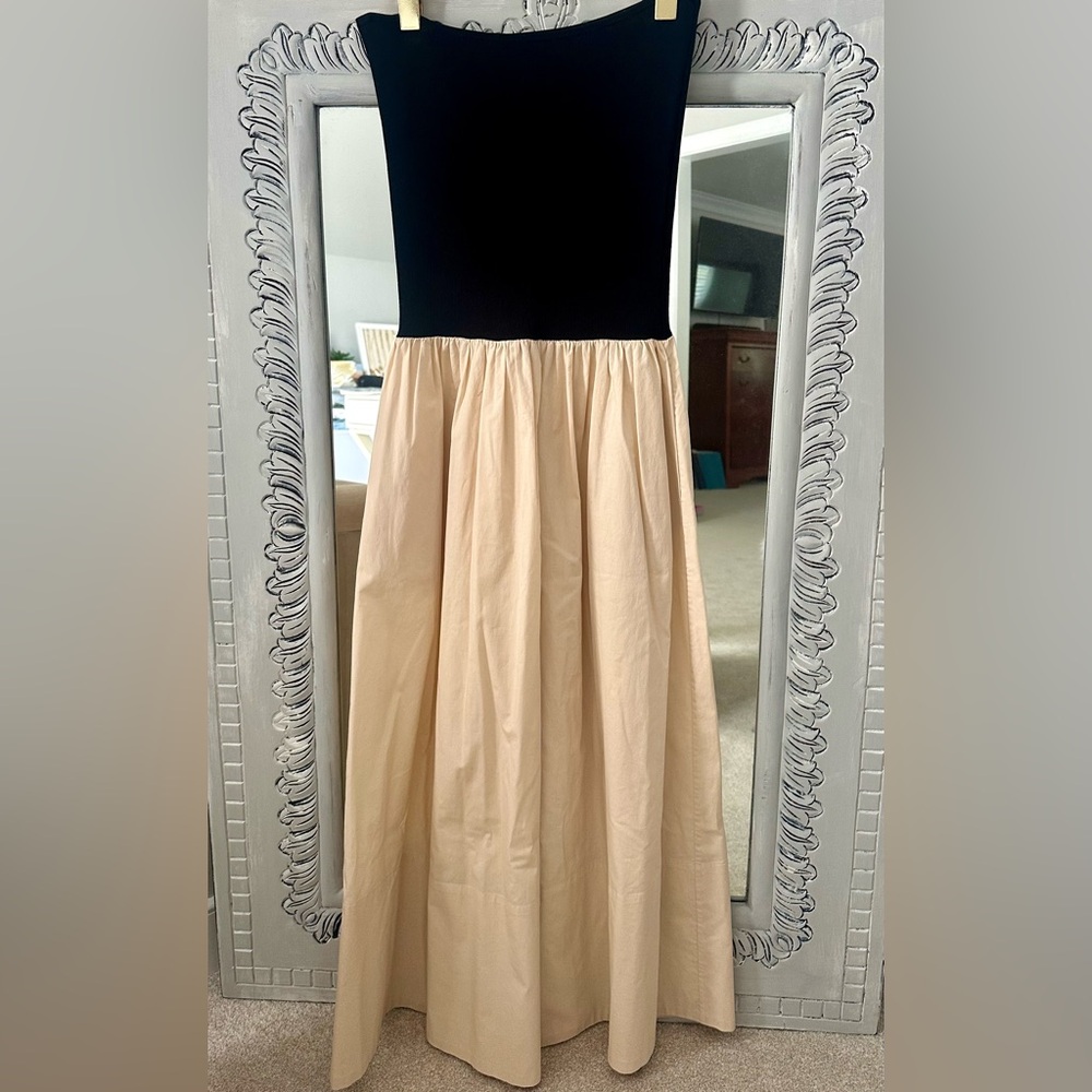 New-worn once Pistola two tone midi dress! Perfect Condition!